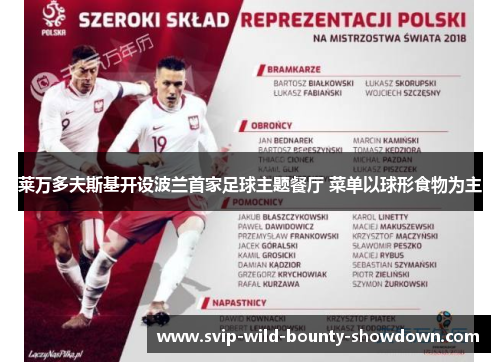 莱万多夫斯基开设波兰首家足球主题餐厅 菜单以球形食物为主